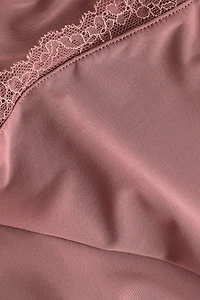 Lace-Trimmed Camisole Top