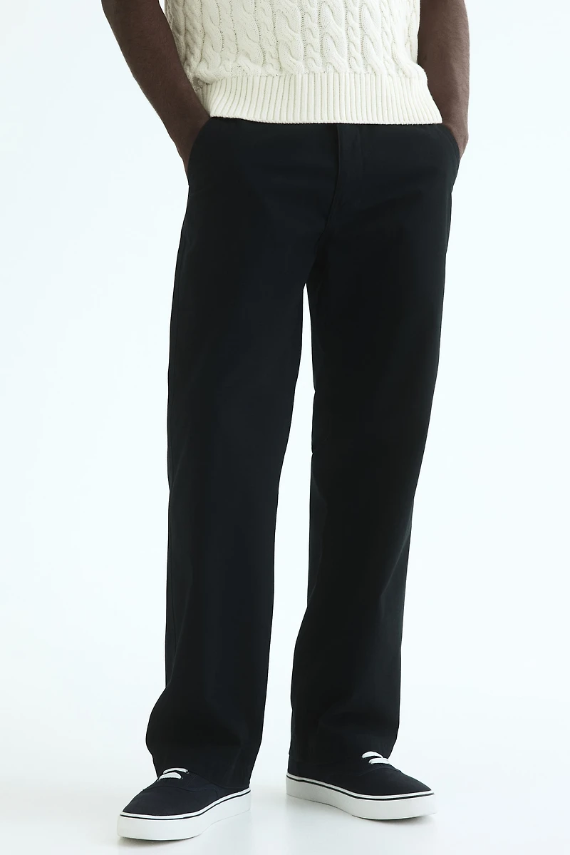 Relaxed-Fit Cotton Chinos