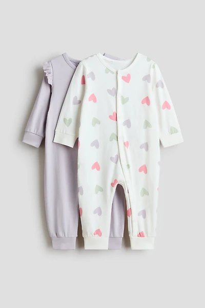 Lot de 2 pyjamas en coton