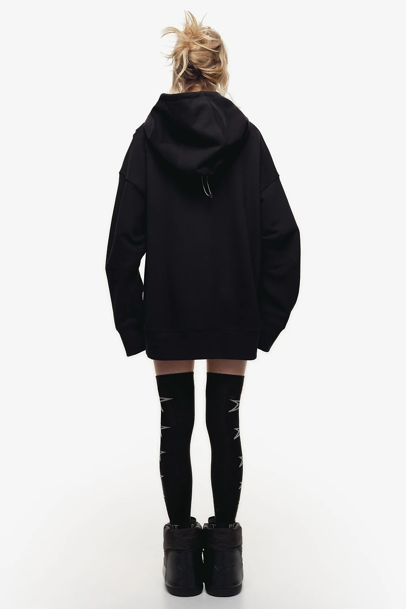 Hoodie with Printed Motif