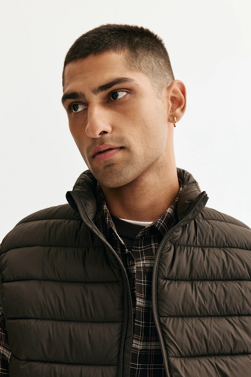 Slim-Fit Water-Repellent Puffer Vest