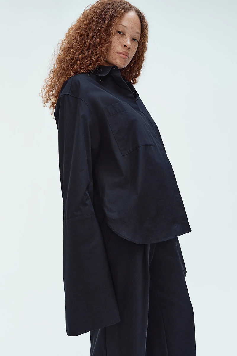 MAMA Wide-Leg Dress Pants