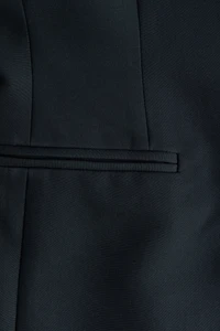 Veston sans col avec écharpe