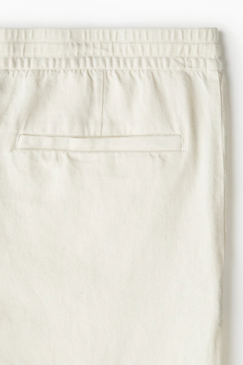 Relaxed-Fit Linen-Blend Shorts