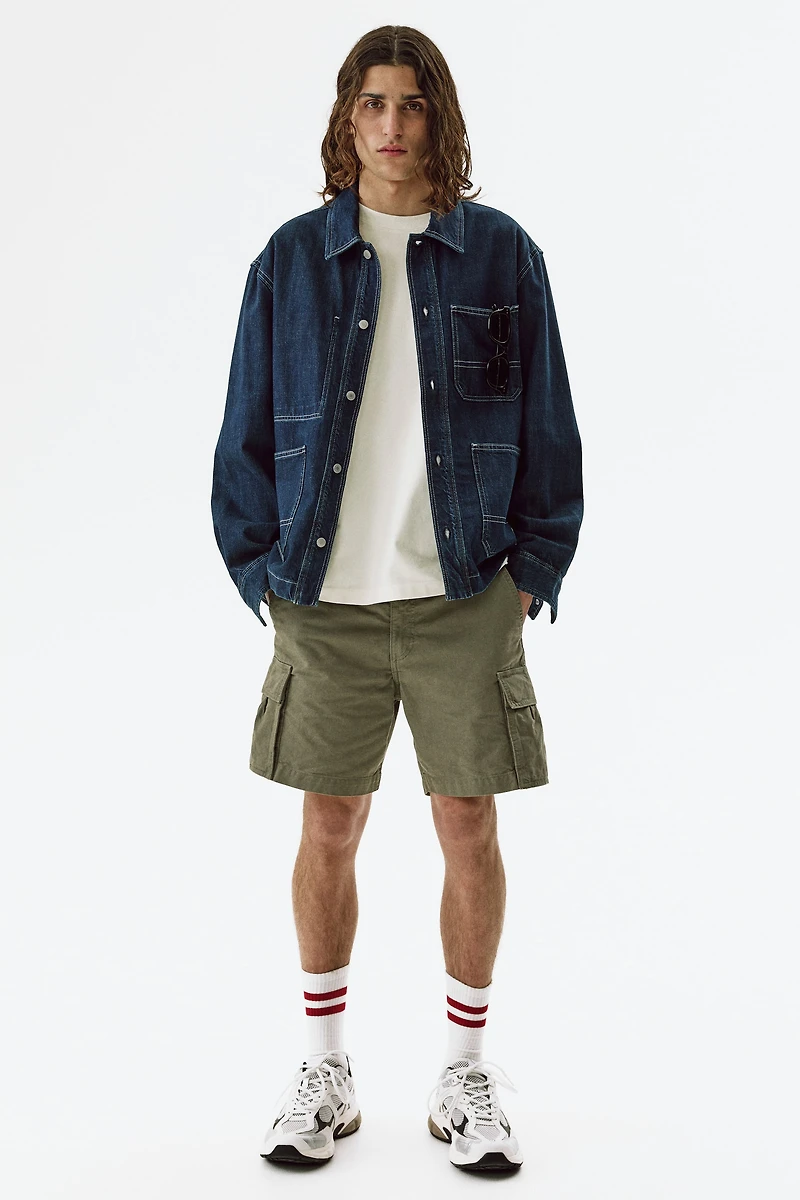 Oversized Printed Cotton T-Shirt