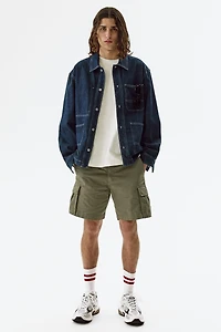 Oversized Printed Cotton T-Shirt