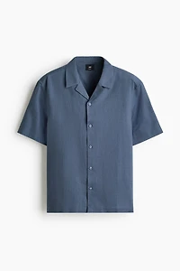 Relaxed-Fit Linen-Blend Resort Shirt