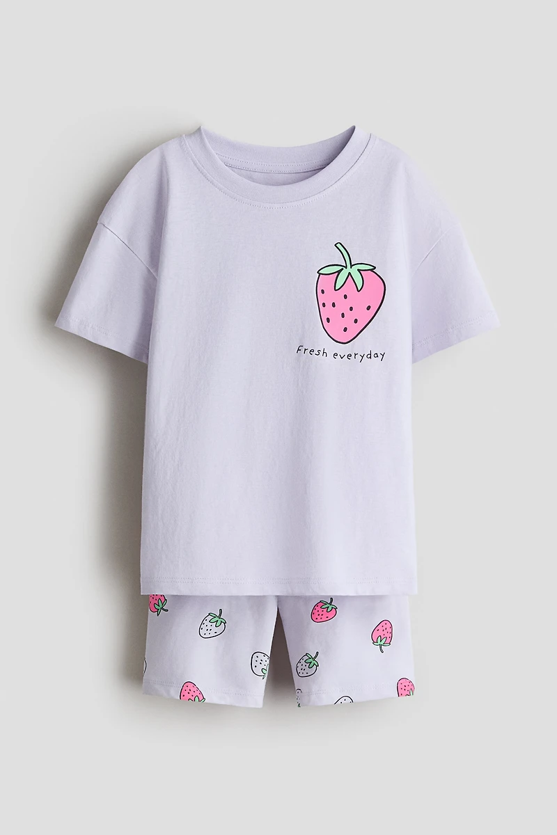 Ensemble 2 pièces en jersey de coton