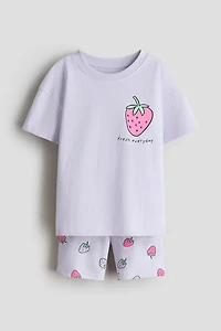 Ensemble 2 pièces en jersey de coton