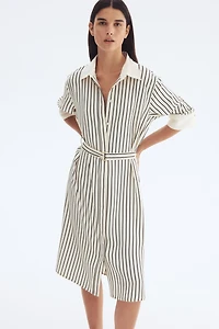 Shirt Dress with Belt