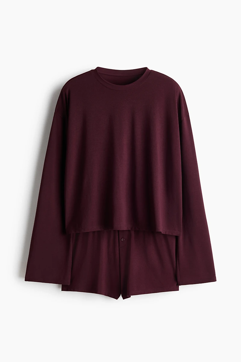 Viscose-Blend Pajamas