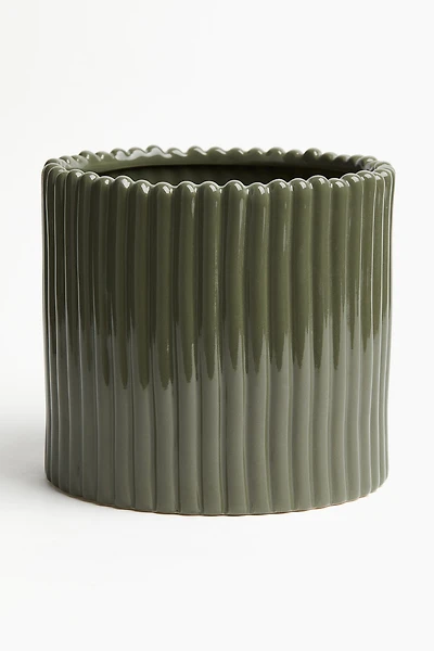 Large Stoneware Plant Pot