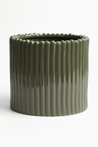 Large Stoneware Plant Pot