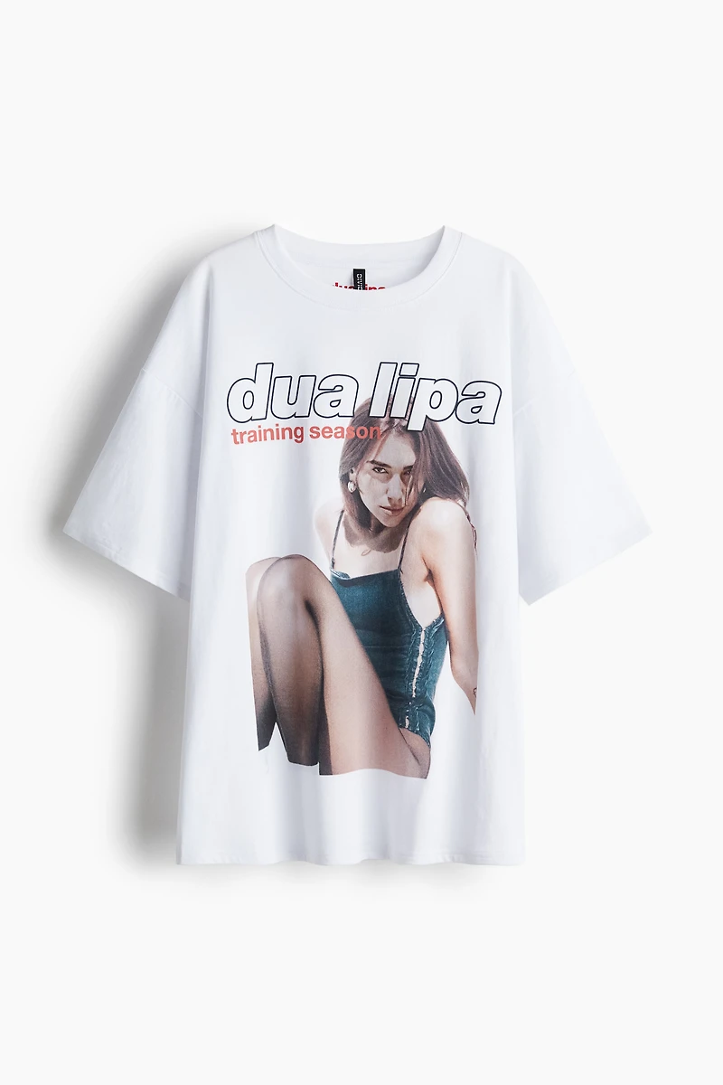 T-shirt ample imprimé
