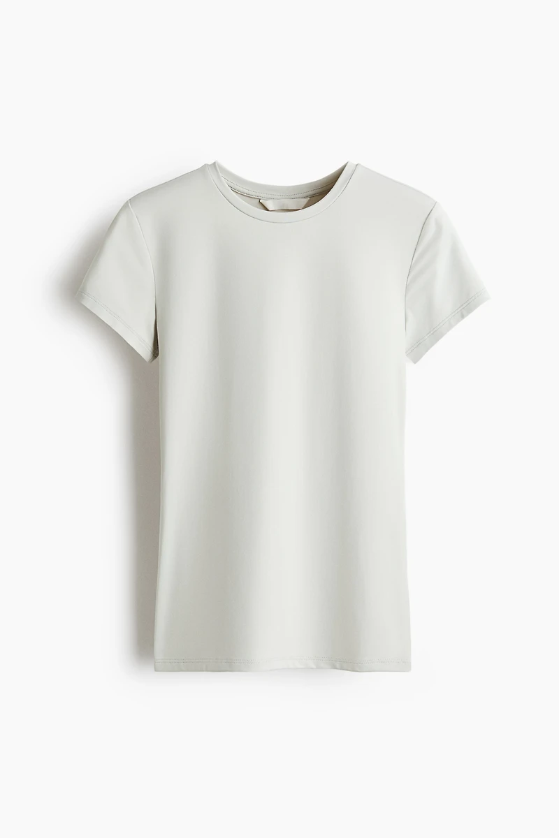 Fitted Microfiber T-shirt