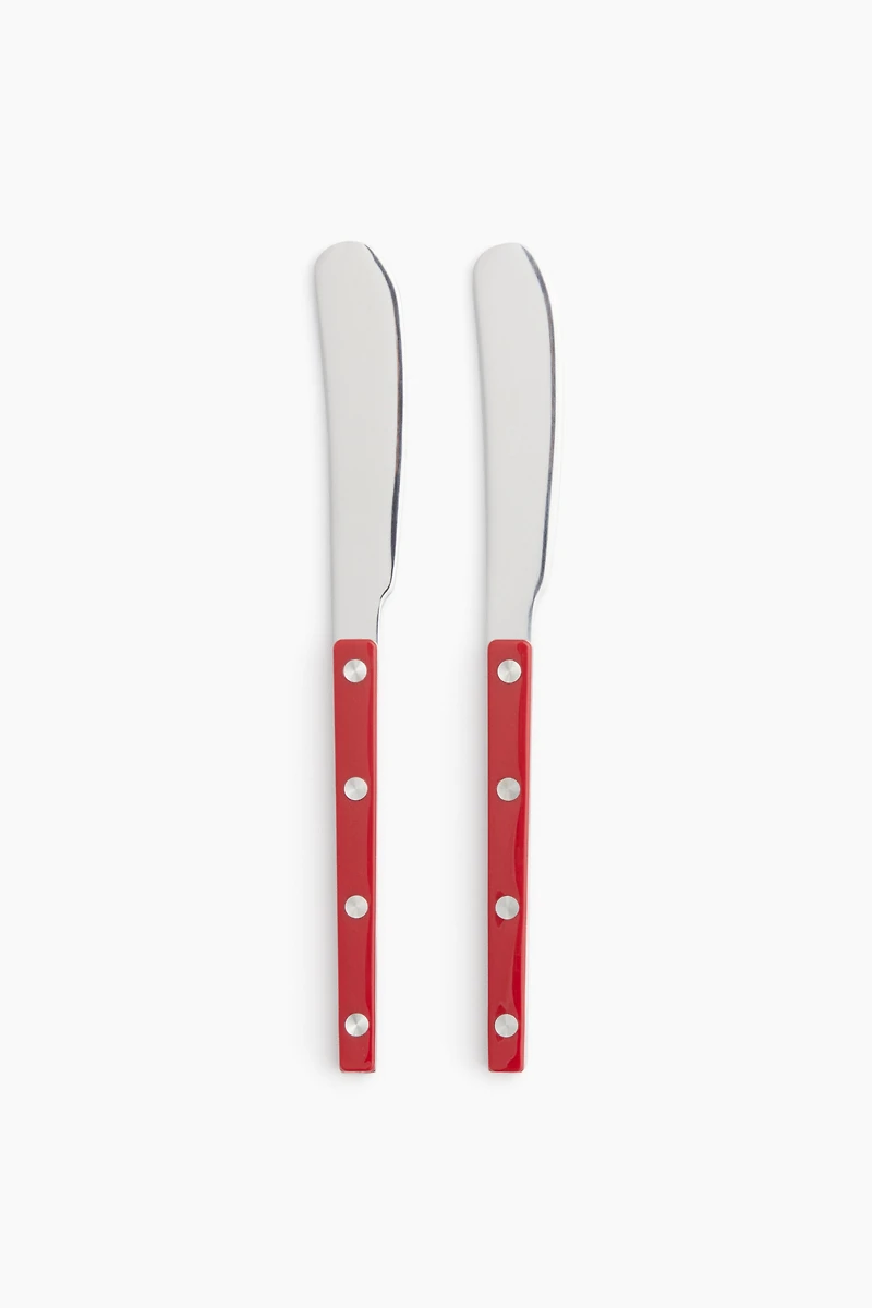 2-Pack Stainless Steel Butter Knives