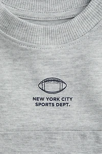 Printed cotton T-shirt