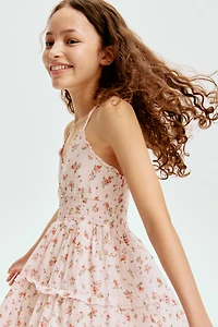 Tiered Cotton Dress