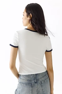 Fitted Cotton T-Shirt