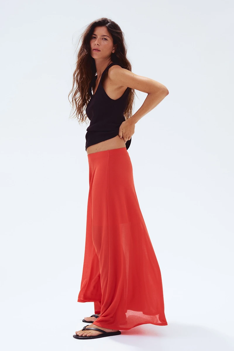 A-Line Jersey Skirt