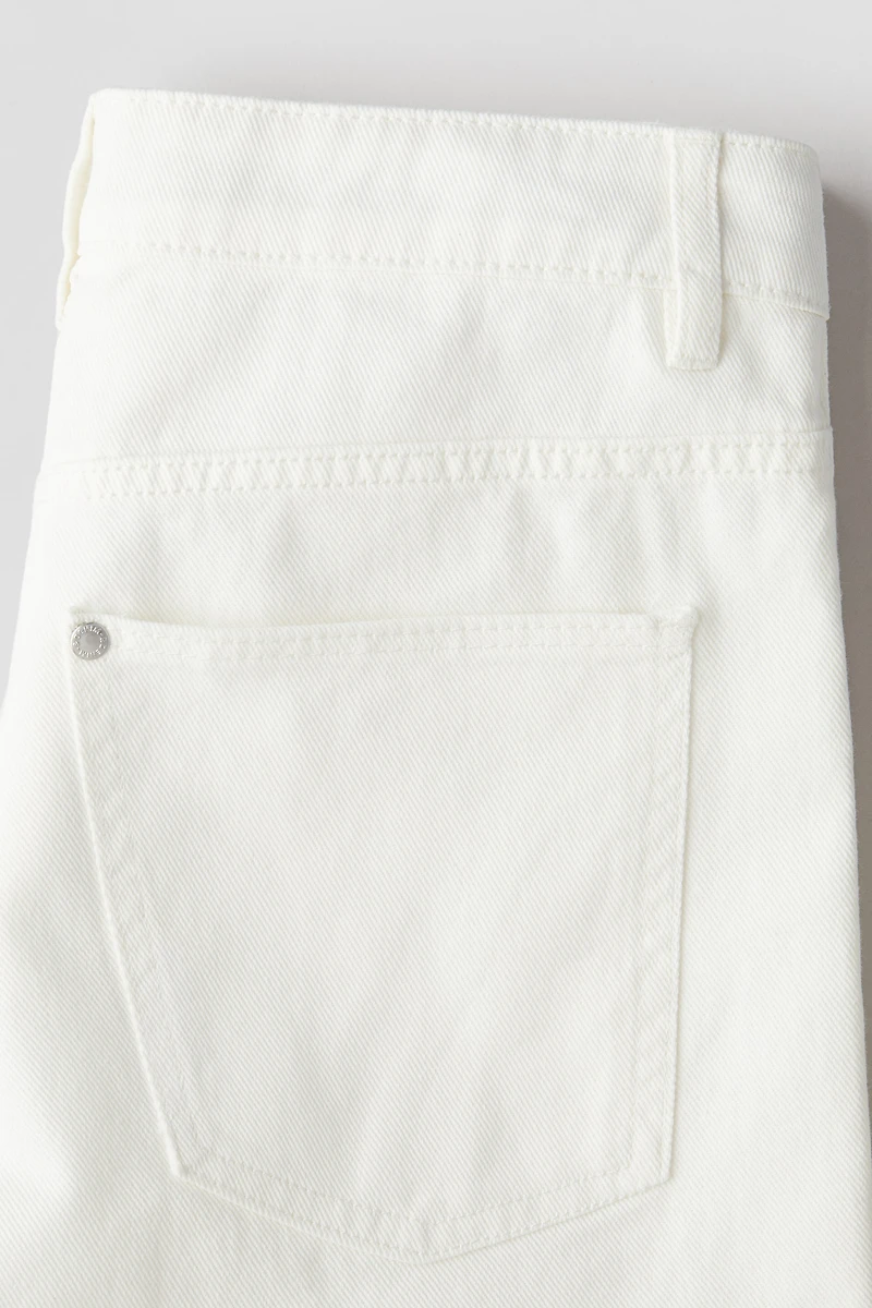 Short ample en denim