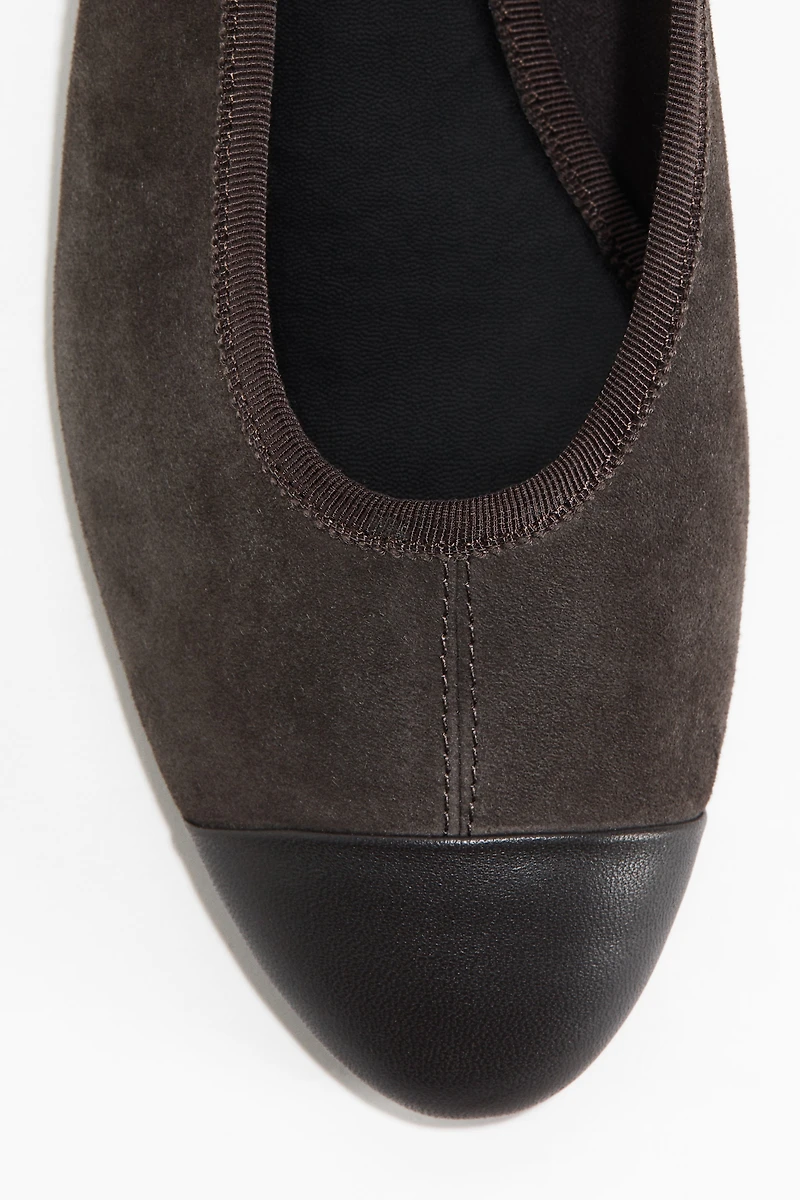 Suede Flats