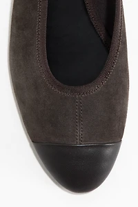 Suede Flats