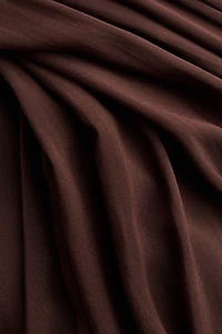 Jupe froncée en modal