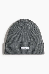 Rib-Knit Beanie