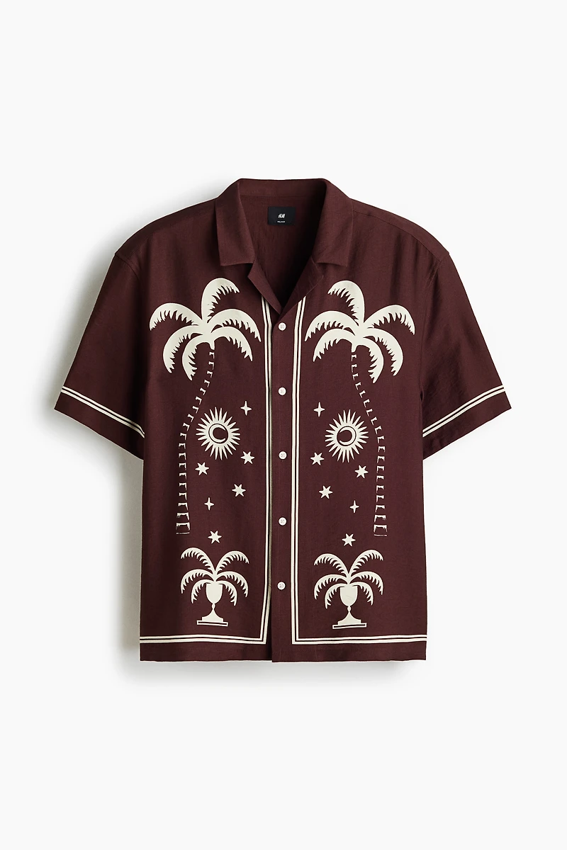 Relaxed-Fit Printed Resort Shirt