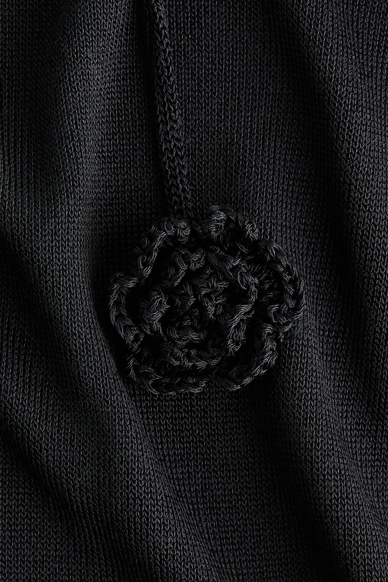 Fine-Knit Silk-Blend Dress