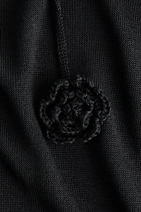 Fine-Knit Silk-Blend Dress