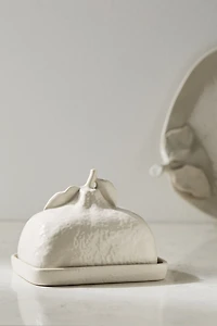 Stoneware Butter Dish