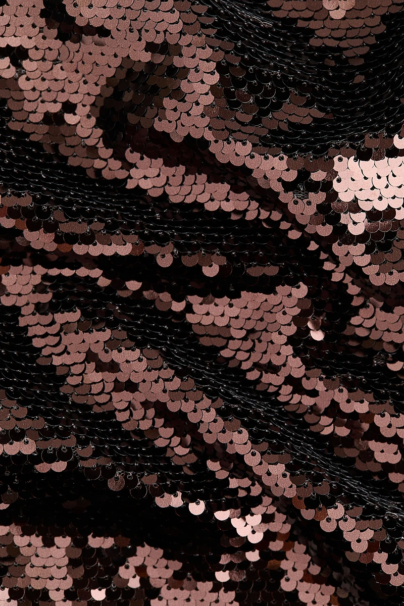 Jupe midi à sequins