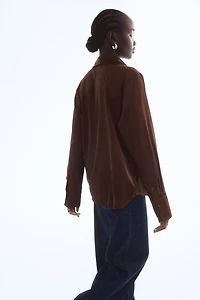 Blouse à encolure en V