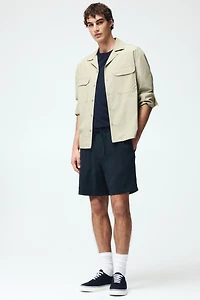 Relaxed-Fit Textured Shorts