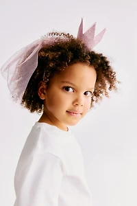 Glittery Veiled Hairband