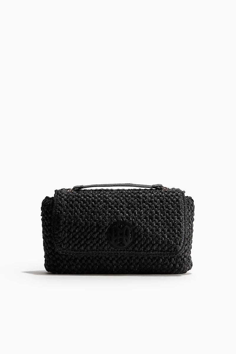 Sac bandoulière en paille