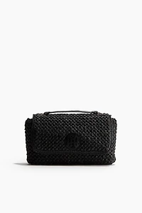 Sac bandoulière en paille
