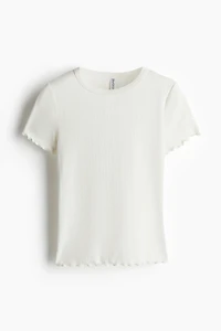 Overlocked Trim T-Shirt