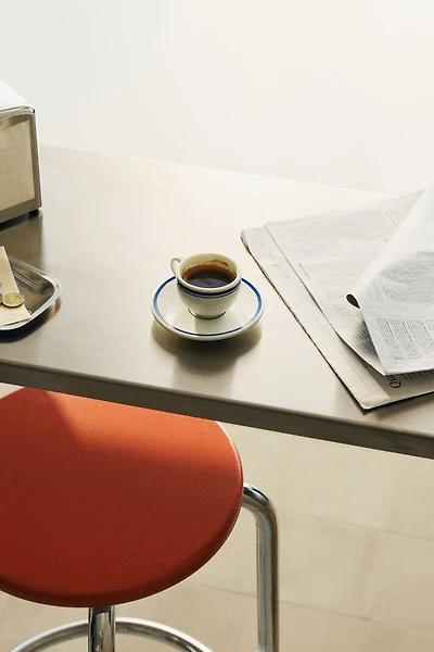 Lot de 2 tasses à expresso avec soucoupes
