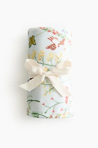 Patterned Velour Baby Blanket