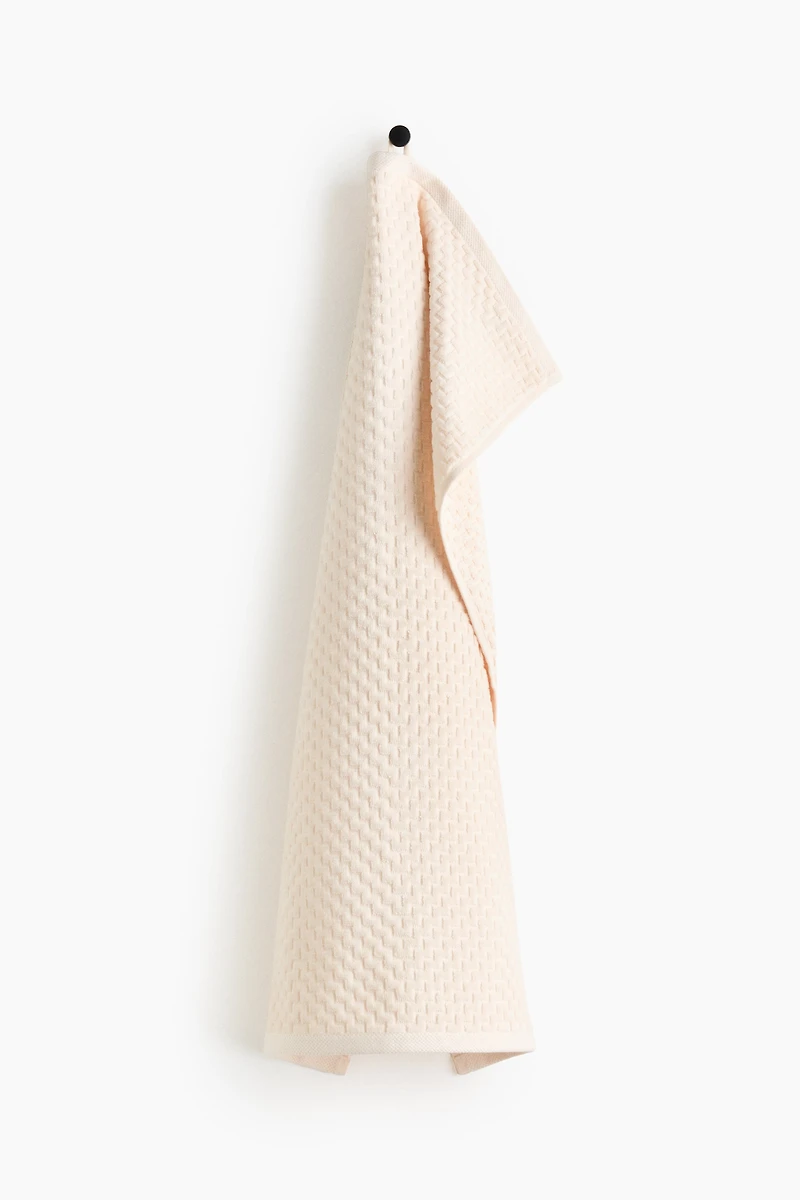 Serviette texturée