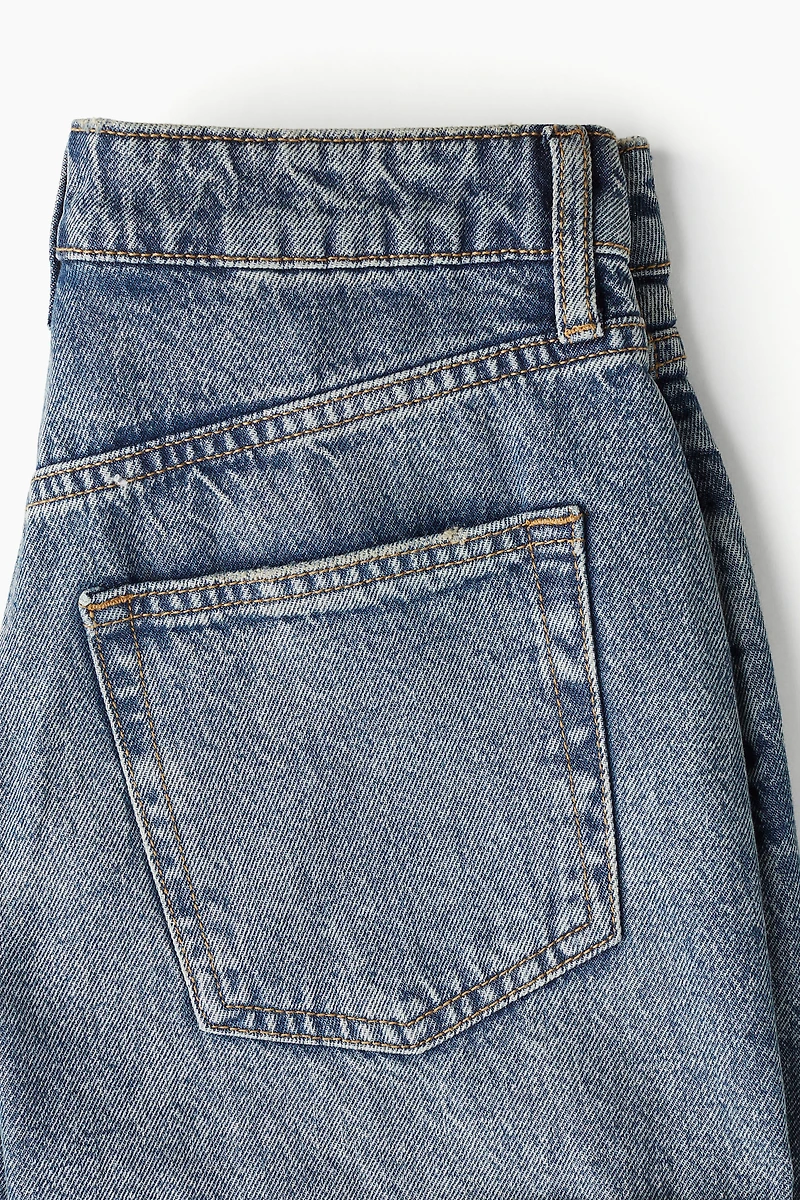 High Waist Denim Shorts