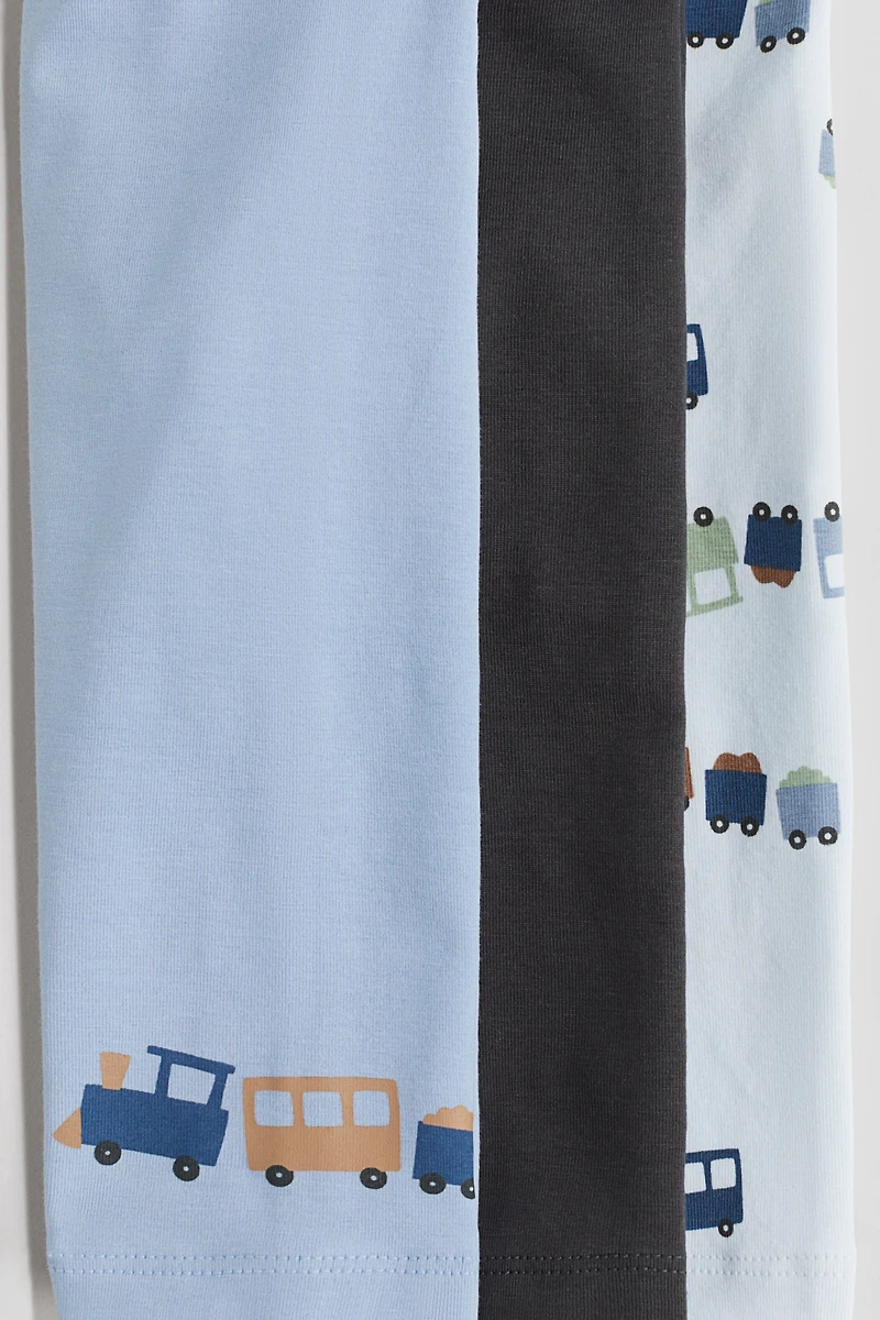 3-pack Cotton Jersey Leggings