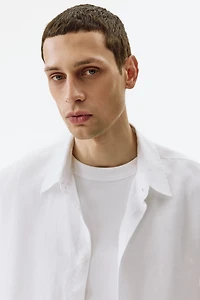 Chemise décontractée en lin