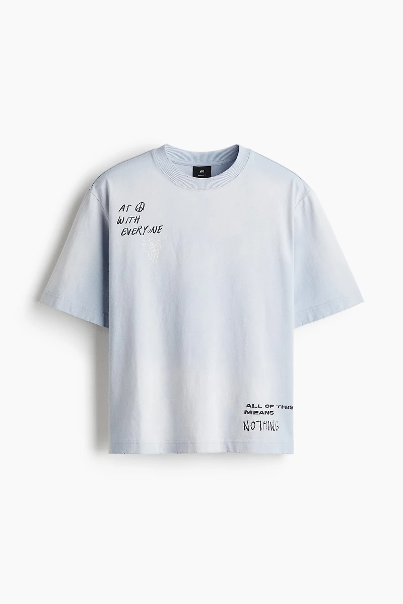 Oversized-Fit Printed T-Shirt