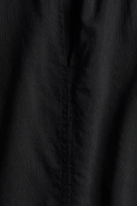 Band-Collar Blouse