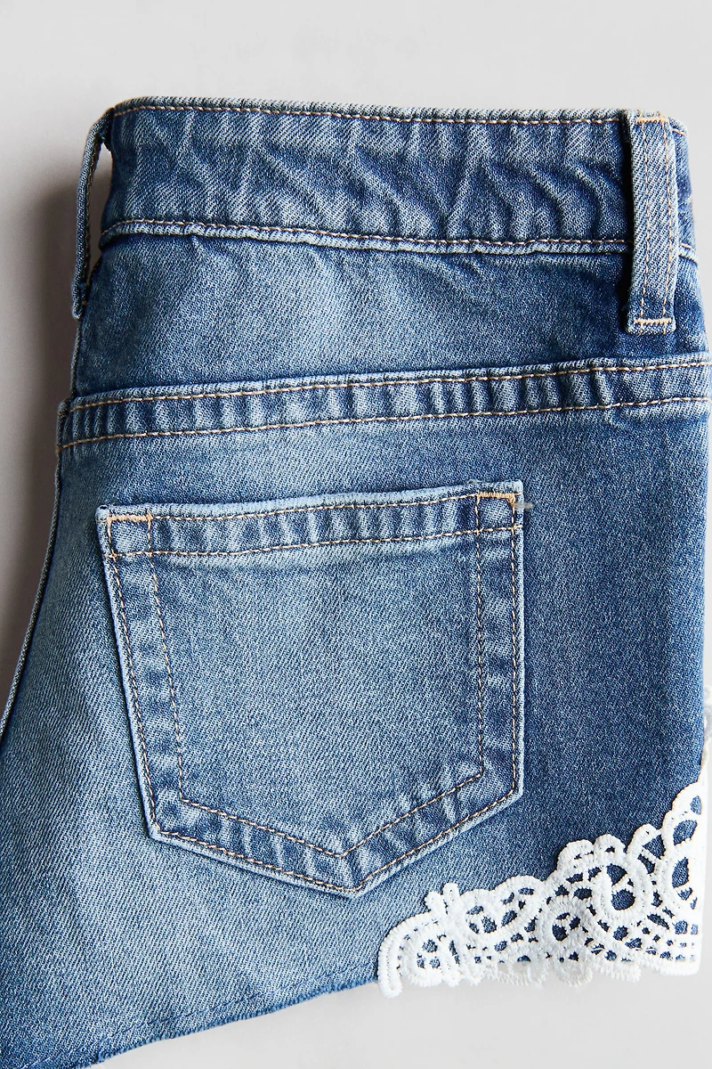 5-Pocket Denim Shorts