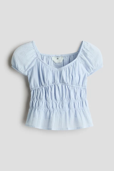 Smocked Blouse